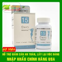 Viên uống giảm cân an toàn 15 Days Meratrim hỗ trợ giảm béo từ thảo dược thiên | Nhập khẩu chính hãng Mỹ