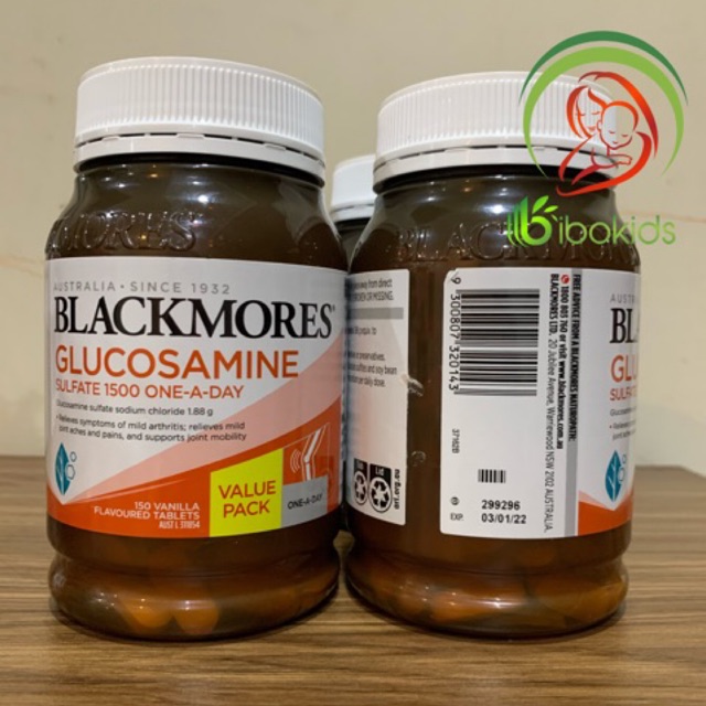 Bổ Khớp Glucosamin Blackmore 1500Mg