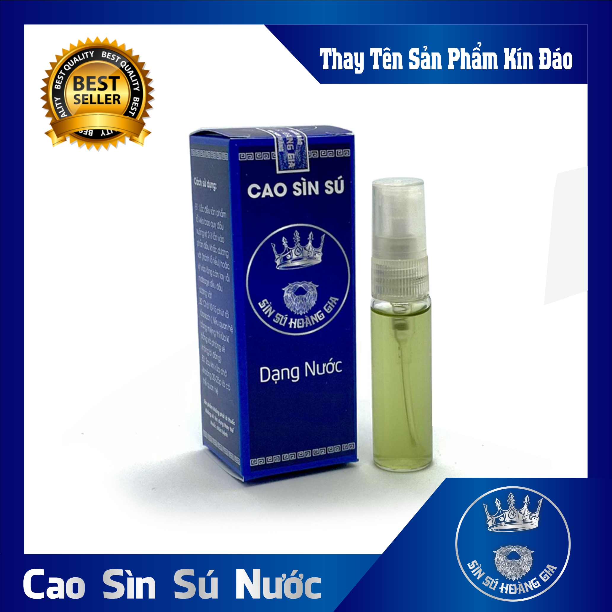 Cao Sìn Sú Nước Xịt Nhanh Phun Sương Nguyên Chất Không Cặn [Hàng Khuyên Dùng]