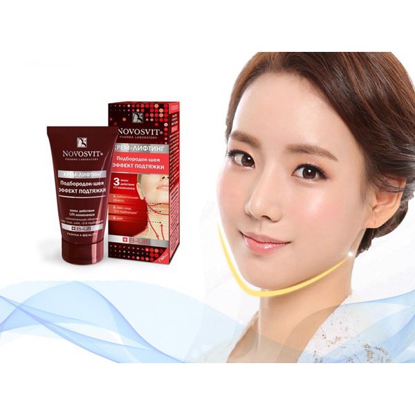 [THƯƠNG HIỆU MỸ PHẨM NỔI TIẾNG CỦA NGA]🍀🍀Kem nâng cằm cổ loại bỏ nọng cằm chảy xệ vùng da cằm cổ Nov