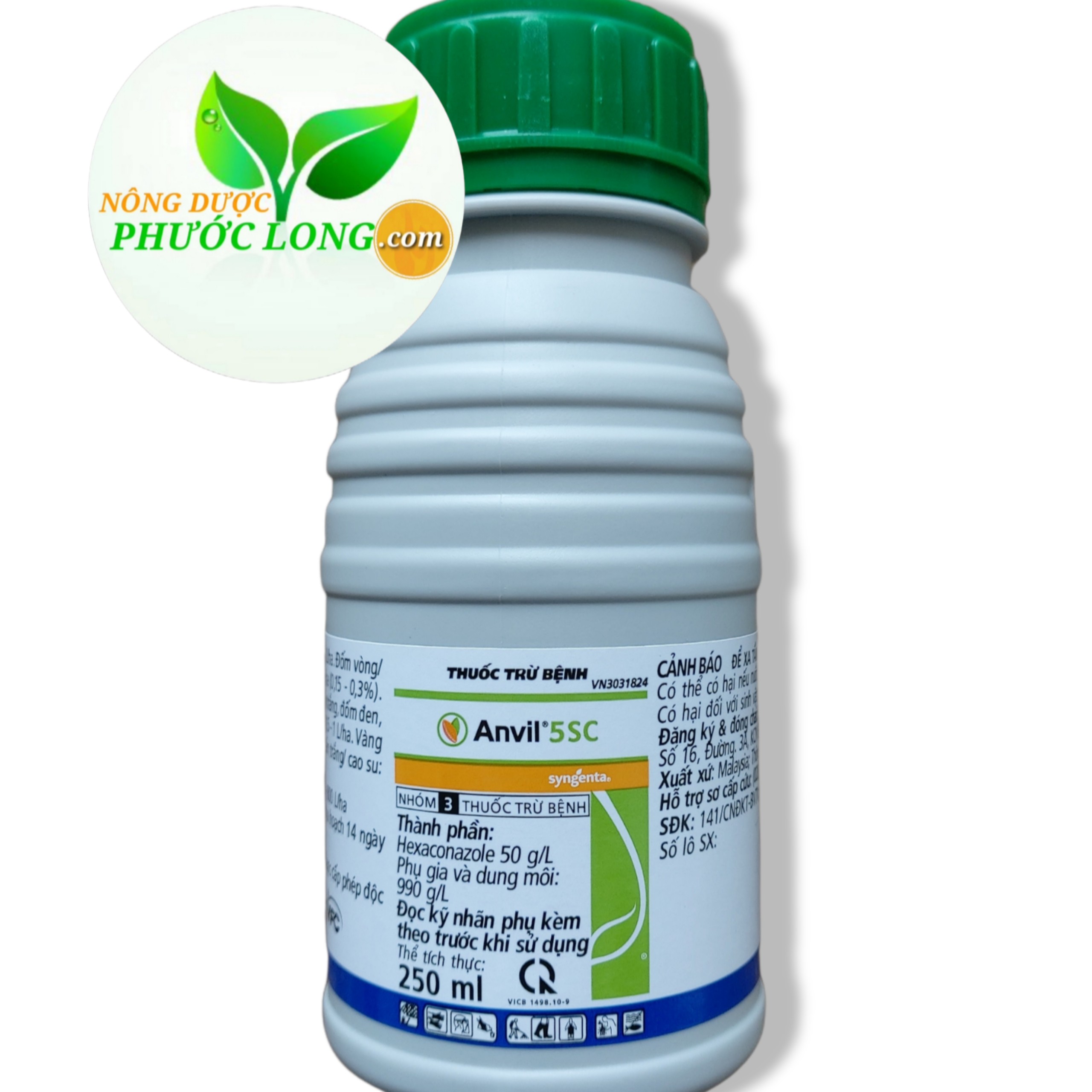 Anvil 5sc – Thuốc trừ bệnh rỉ sắt nấm hồng (chai 250ml)