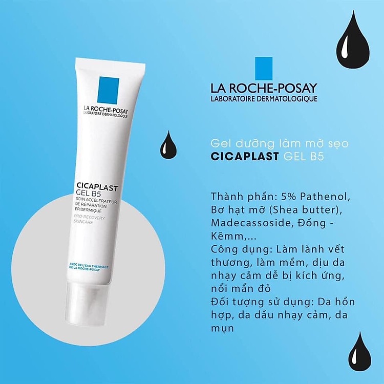 Gel Dưỡng Ẩm B5 Laroche Posay