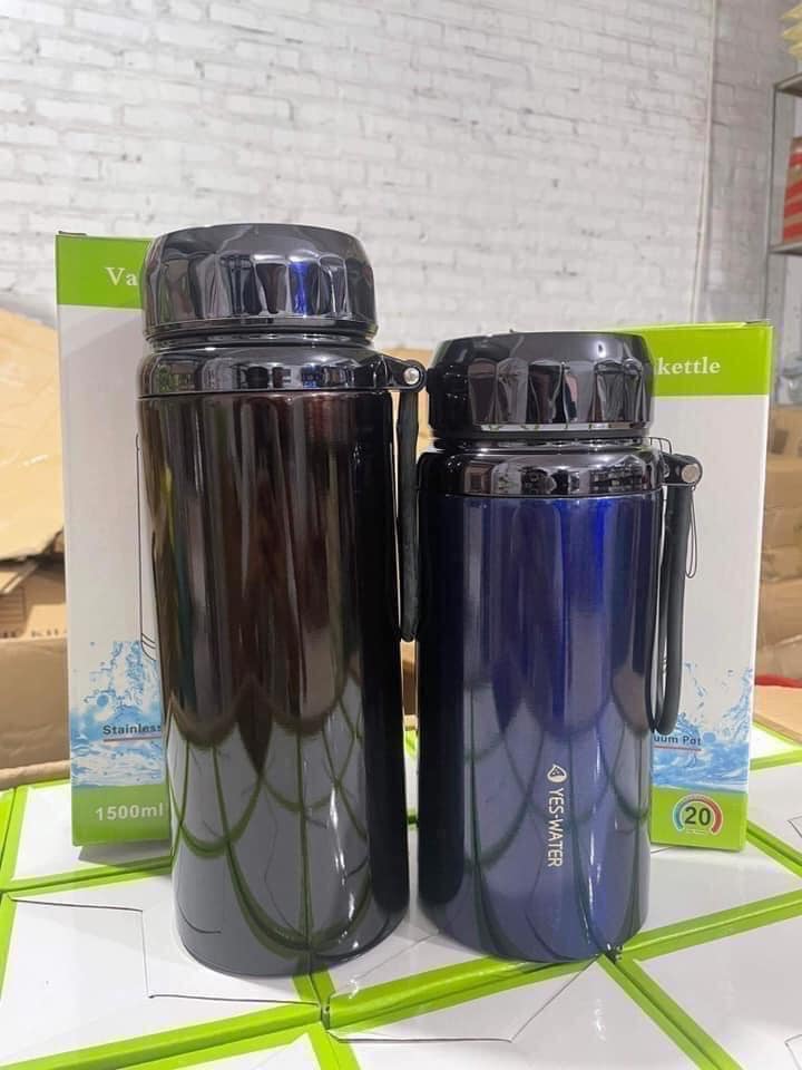 Bình giữ nhiệt nóng lạnh INOX 304 1200ml-1500ml giữ nhiệt trên 15 giờ - Bình Nước giữ nhiệt CAO CẤP