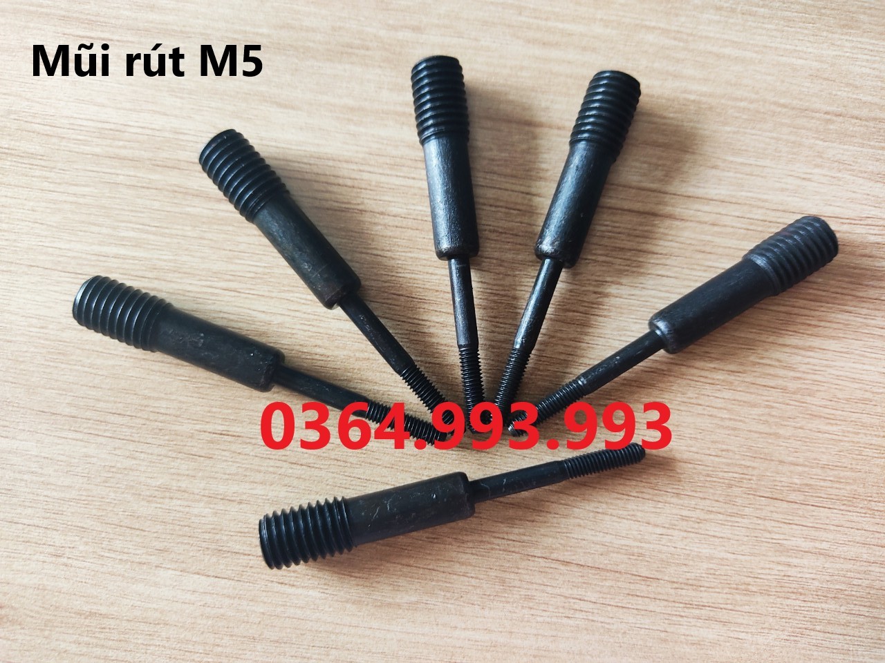 Mũi rút máy bắn tán rút RL0310/Phụ kiện rút ốc tán RL0310 (M4 M5 M6 M8 - Đơn)