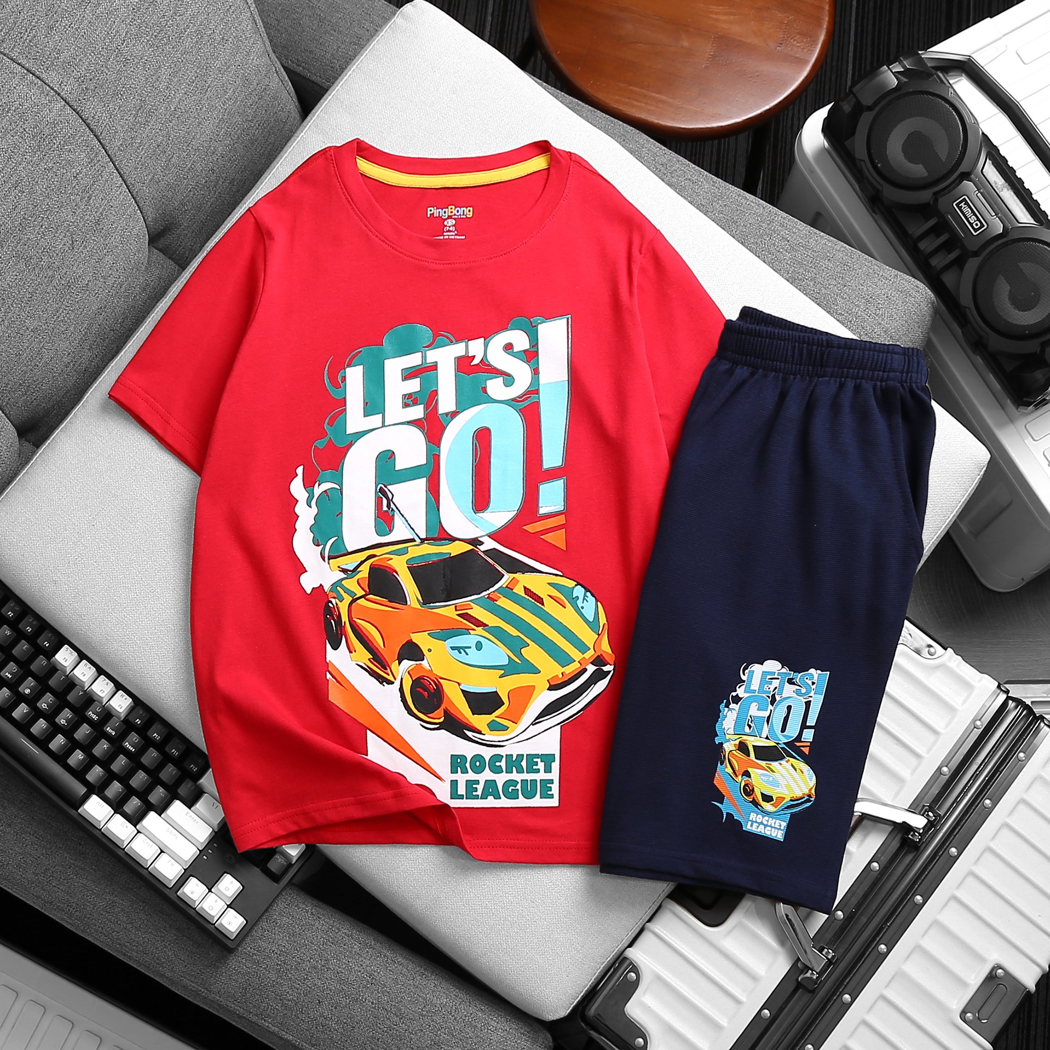 [33-65kg] Đồ bộ bé trai size đại cồ xuất dư VNXK Jennie kids J527