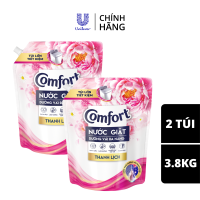 Combo 2 Túi Nước Giặt Comfort Dưỡng Vải Đa Năng 3Kg/ 3.6Kg / 3.8Kg (bao bì tùy lô nhập hàng)