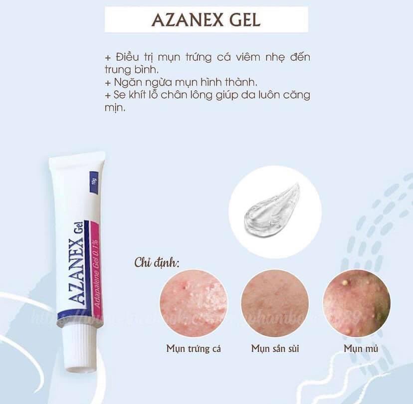 [Hcm]Gel Bôi Mụn Adapalene 0.1% Cùng Công Thức Với Differin Dành Cho Da Mụn Ẩn Mụn Mủ Mụn Đầu Đen Và Da Sần Sùi