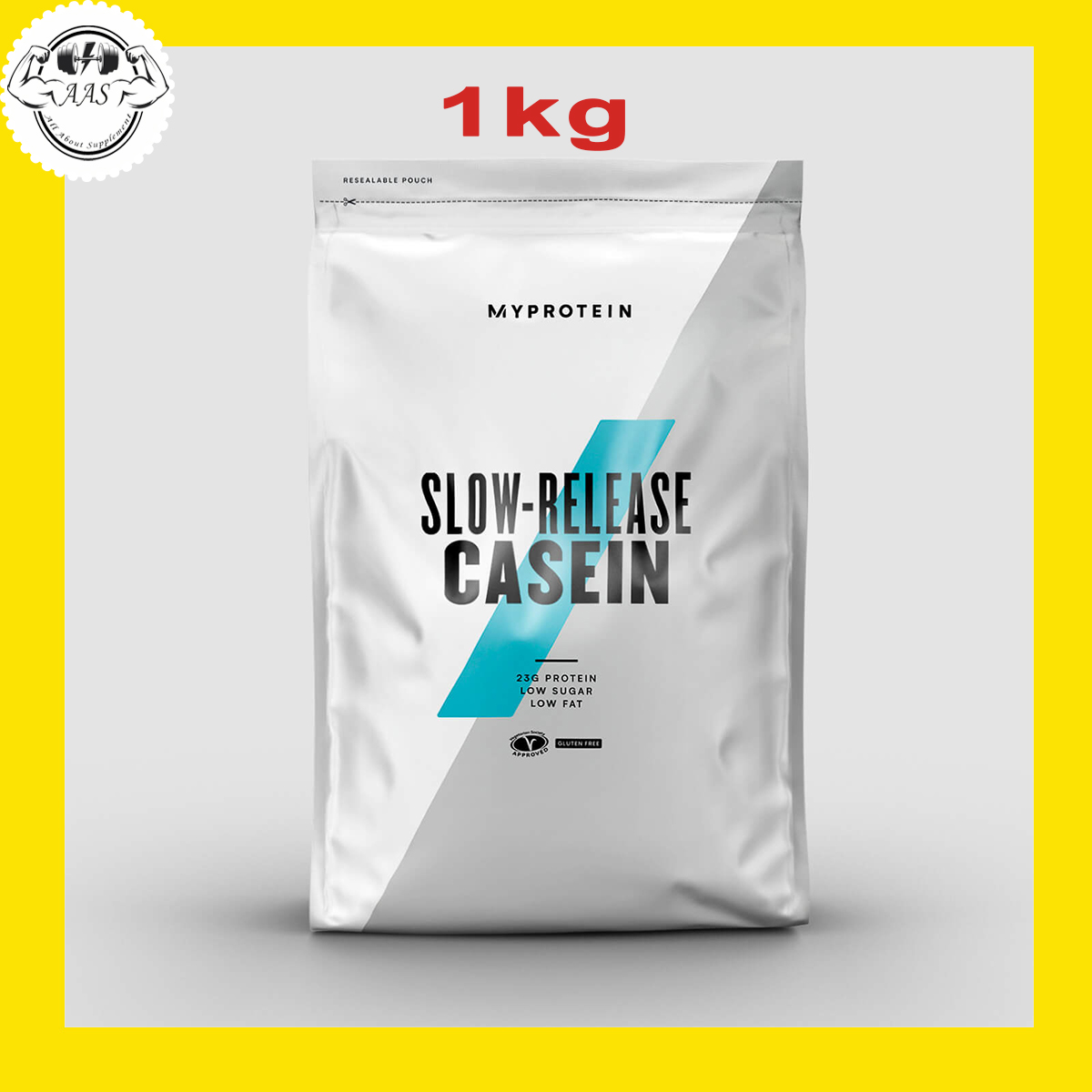 [HCM]CASEIN - MYPROTEIN - SLOW-RELEASE CASEIN - 2.2lbs (1kg)