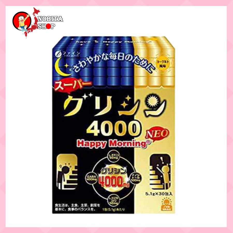 Bột ngủ ngon cao cấp - Super Glycine 4000 Happy Morning