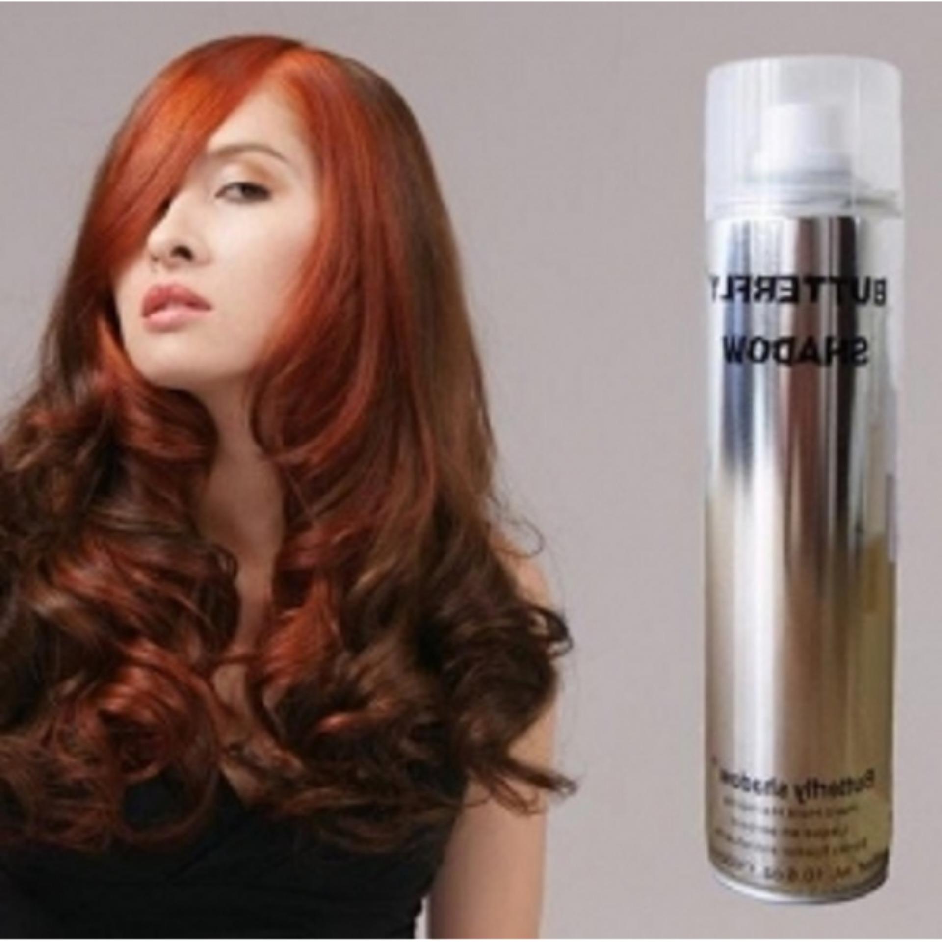 Gôm xịt tóc nam Butterfly Shadow 320ml (Trắng)