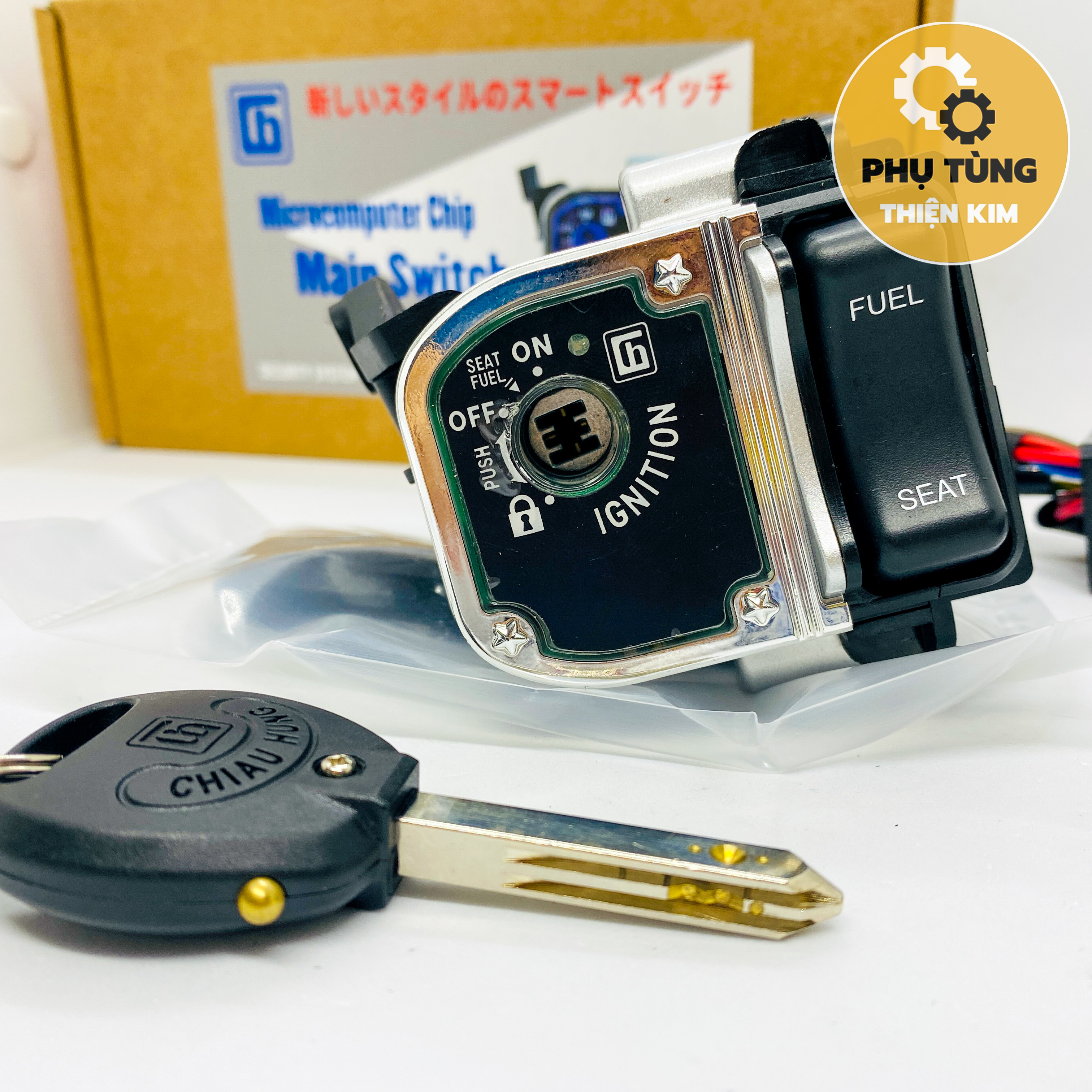 Ổ Khóa Smartkey Honda Airblade 110 Chip Từ Thông Minh BH 12 Tháng 1 Đổi 1