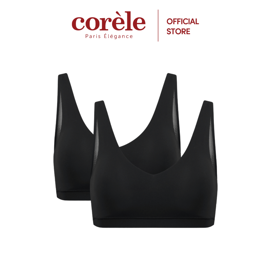 Áo ngực Corèle CA-W27 dáng Bralette vải thun lạnh mút mỏng không gọng chuẩn an toàn OEKO-TEX