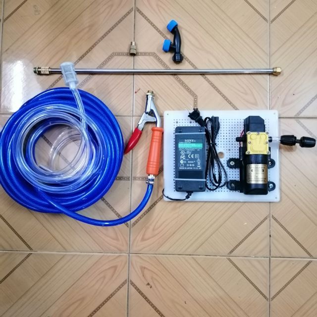 Bộ tưới và phun thuốc cho lan cây cảnh cần inox khóa inox. Rửa xe. Phun tưới cây