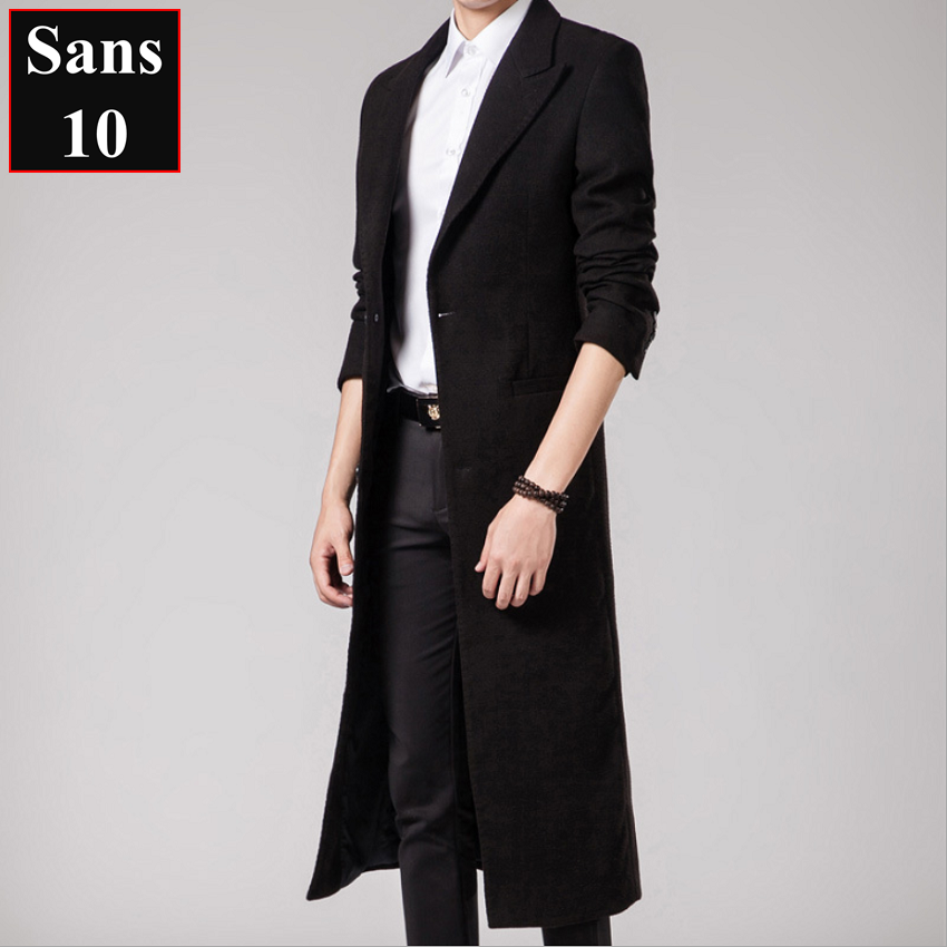 Áo Măng Tô Nam Hàn Quốc Dáng Dài Sans Shop | Hanoi