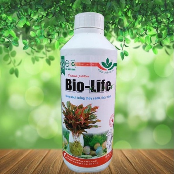 Dung Dịch Thủy Canh Bio Life 1 Lít phân thủy canh biolife