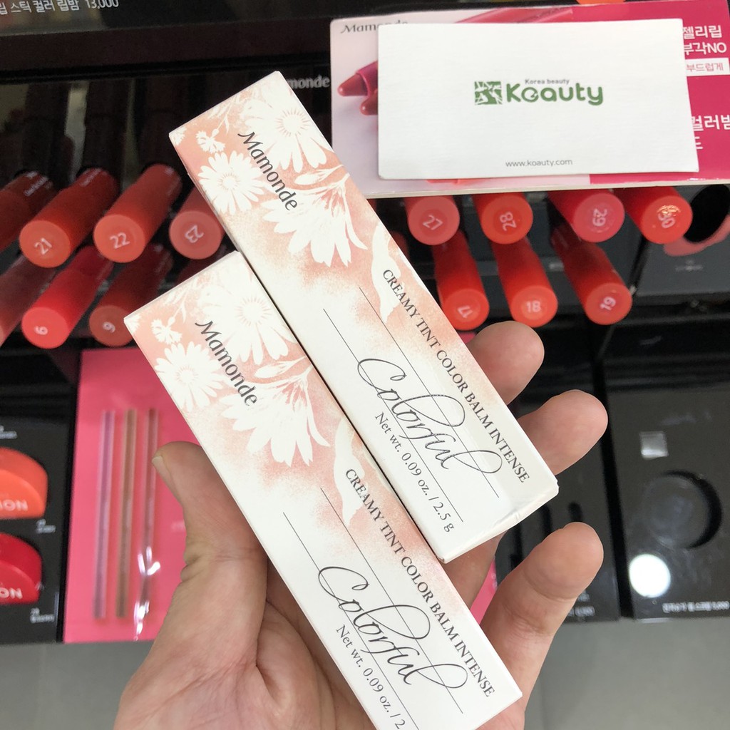 Son Bút Chì Mamonde Creamy Tint Color Balm Intense Cam Kết Sản Phẩm Đúng Mô Tả Chất Lượng Đảm Bảo An Toàn Đến Sức Khỏe Người Sử Dụng