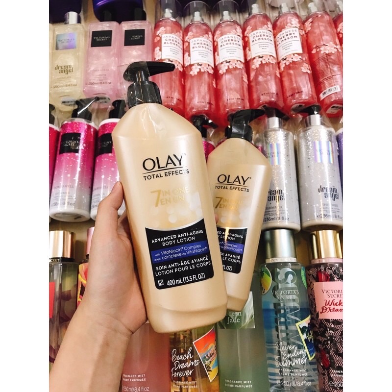 [Hcm]Olay Total Effect Dưỡng Thể Toàn Thân 400Ml Của Mỹ