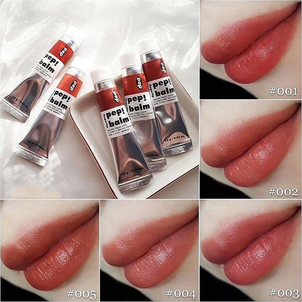 [HCM][Sản phẩm đa năng] Son Dưỡng Môi Có Màu Má Hồng Im Meme Pep! Balm 15g