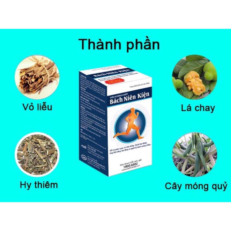 Bách Niên Kiện - Tích Điểm Đổi Quà Liền Tay(Hộp 80 Viên)