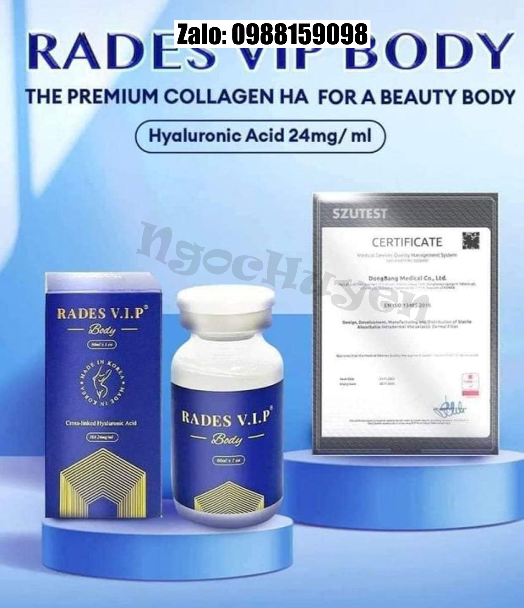 Filler Body Rades Body 60cc/hộp