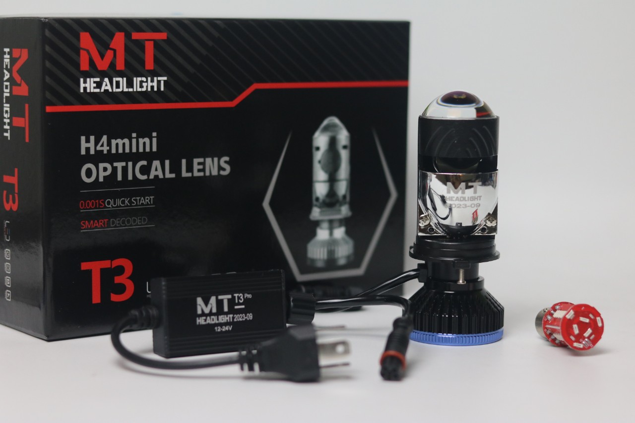 [Loại cao cấp] Đèn led bi cầu mini T3 Pro 70W nâng cấp nhân laser chân H4 12V-24V cho ôtô xe máybản nâng cấp hoàn hảo hơn ledbi minT2
