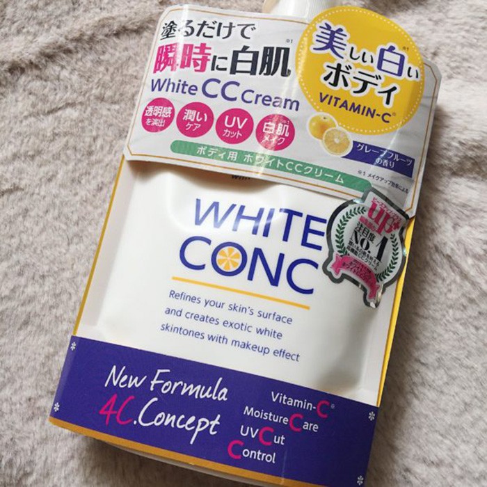 Sữa Dưỡng Thể White Conc White Cc Cream Được Sản Xuất Từ Các Thành Phần Lành Tính Đảm Bảo Chất Lượng Như Mô Tả An Toàn Cho Người Sử Dụng