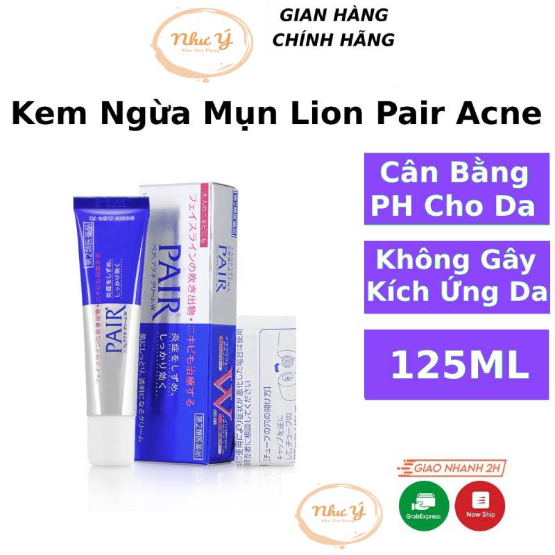 Kem Giảm Mụn Pair 24G Nhật Hỗ Trợ Giảm Mụn Ngăn Ngừa Mụn Chấm Mụn Cóc Đầu Đen Thâm Ẩn Hoa Đào Của Nhật Bigky Beauty Bigky