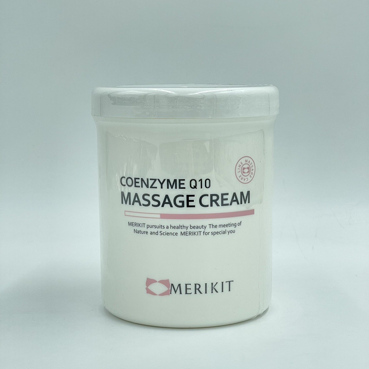 Kem Massage Mặt Coenzyme Q10 Massage Cream 1000ml hãng Merikit chuyên dùng trong spa thẩm mỹ viện