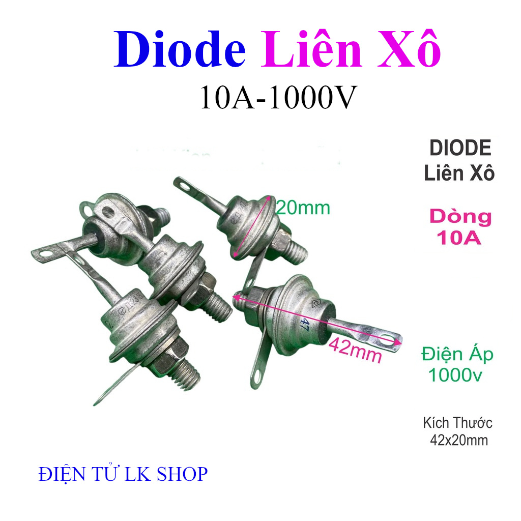 Điot 10A liên xô nga Diode 10A - Điện tử LK Shop