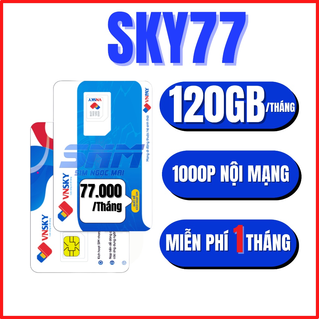 [ 1 TỶ GB DATA ] SIM 4G MOBI LOCAL A50 A68 A79 A89 A119 Sky59 SKy69 Sky89C MAX BĂNG THÔNG- KHÔNG GIỚ