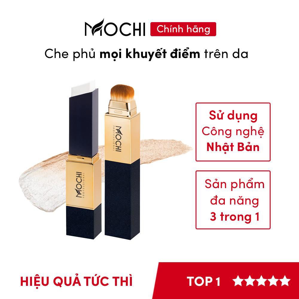 Kem che khuyết điểm Mochi Nhật Bản. Kem nền Uzume Cover Cream Stick chính hãng