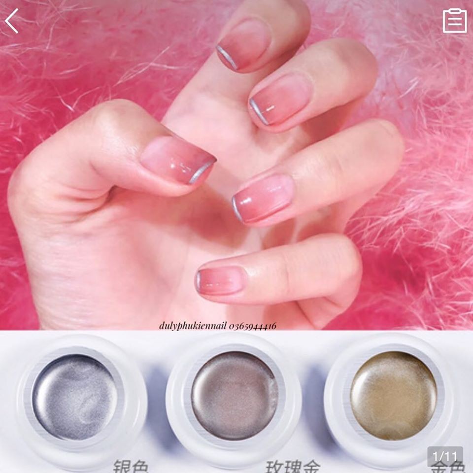 Gel Inox Kẻ Viền Móng Siêu Đẹp