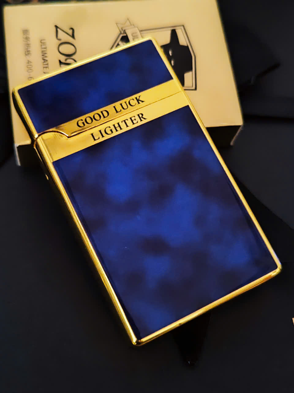 BẬT LỬA GAS ĐÁ DERUI THIẾT KẾ ĐỘC LẠ TỈ MỈ SANG TRỌNG KIỂU VÂN ĐÁ.