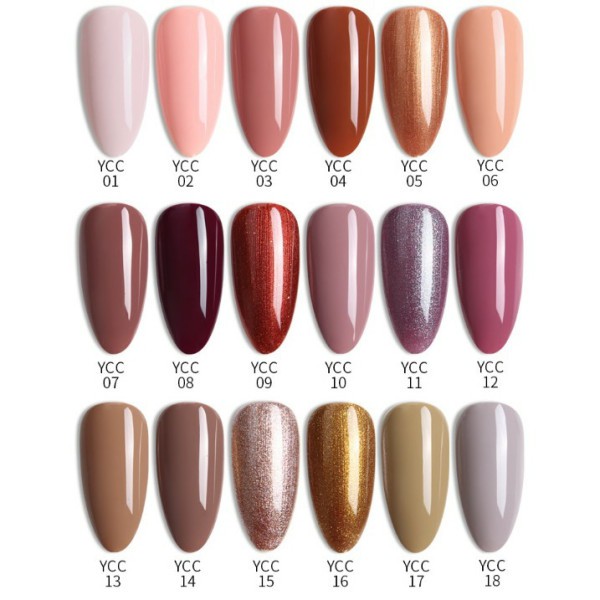 [Hcm]Sơn Gel As Mã Ycc 15Ml - Chai Đỏ Siêu Sang