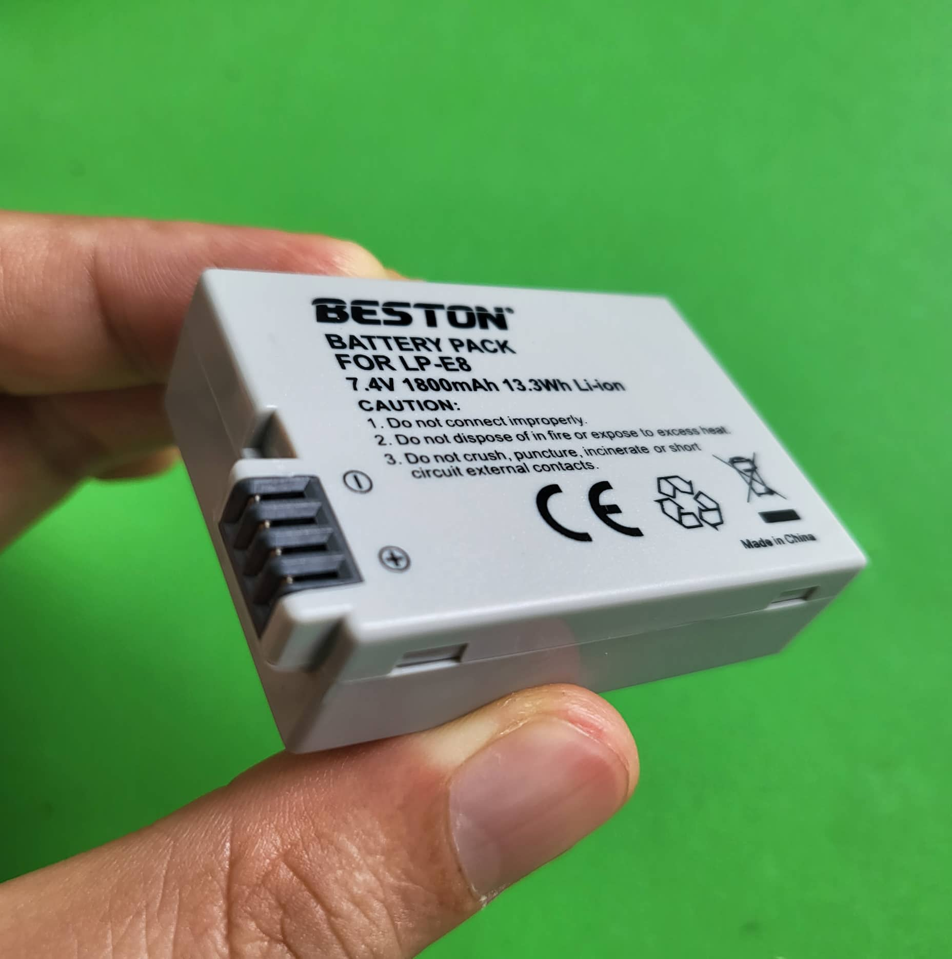 Pin LP-E8 1800mAh Bộ Sạc BESTON Dùng Cho Máy Ảnh Canon EOS 550D 600D 650D 700D Kiss X4 X5 X6i