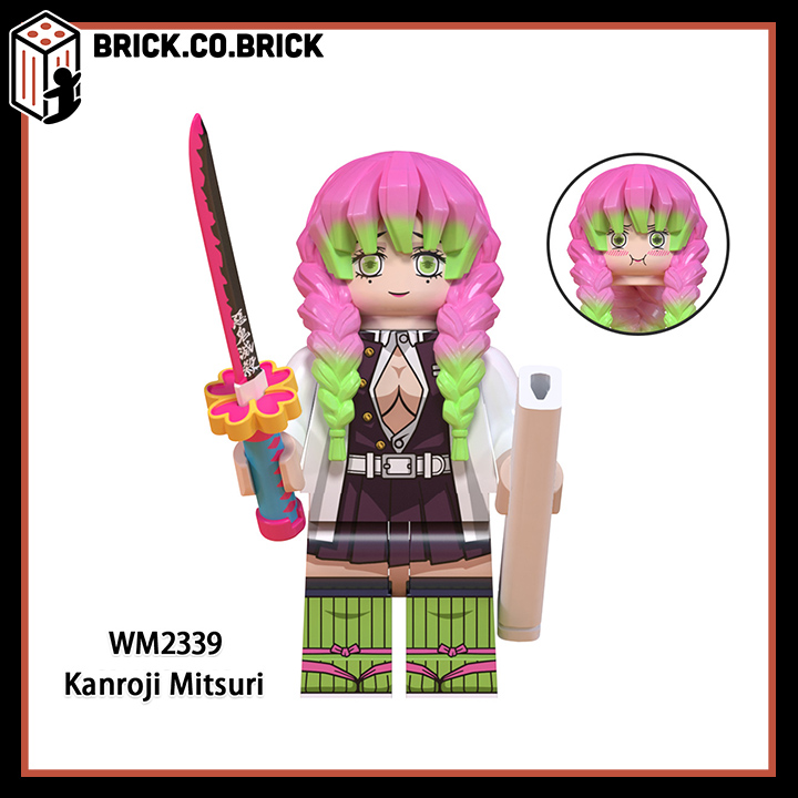 Demon Slayer Đồ Chơi Lắp Ráp Mô Hình Minifigure Kimetsu No Yaiba Anime Thanh Gươm Diệt Quỷ MỚI NHẤT 