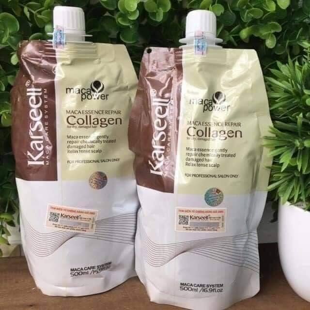 KEM Ủ TÓC PHỤC HỒI COLLAGEN KARSEELL MACA 500ML – Tươi Shop