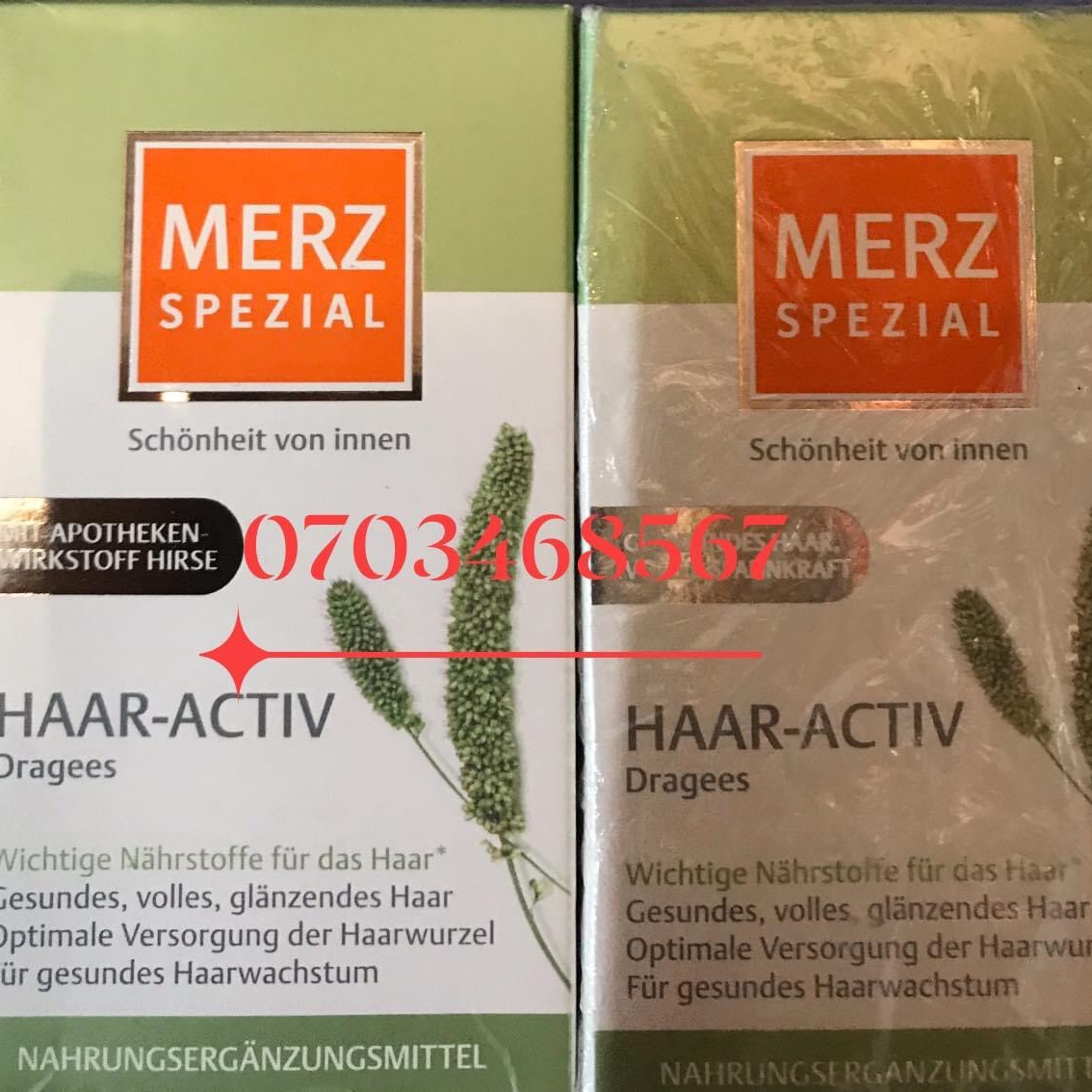 Viên Uống Mọc Tóc Merz Special Hair Active Dragees Của Đức