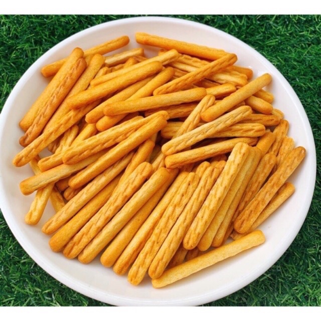 Bánh quy đũa vị truyền thống -  túi 1kg - Bánh que củi - bánh quy đũa bơ sữa - ăn vặt