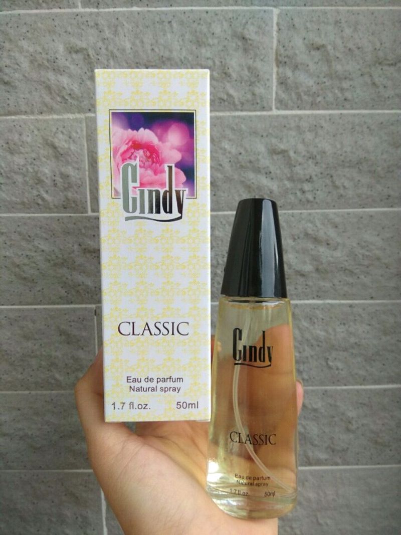 [Hcm]Nước Hoa Cindy Classic Dành Cho Phải Nữ 50Ml Sang Trọng Ngọt Ngào