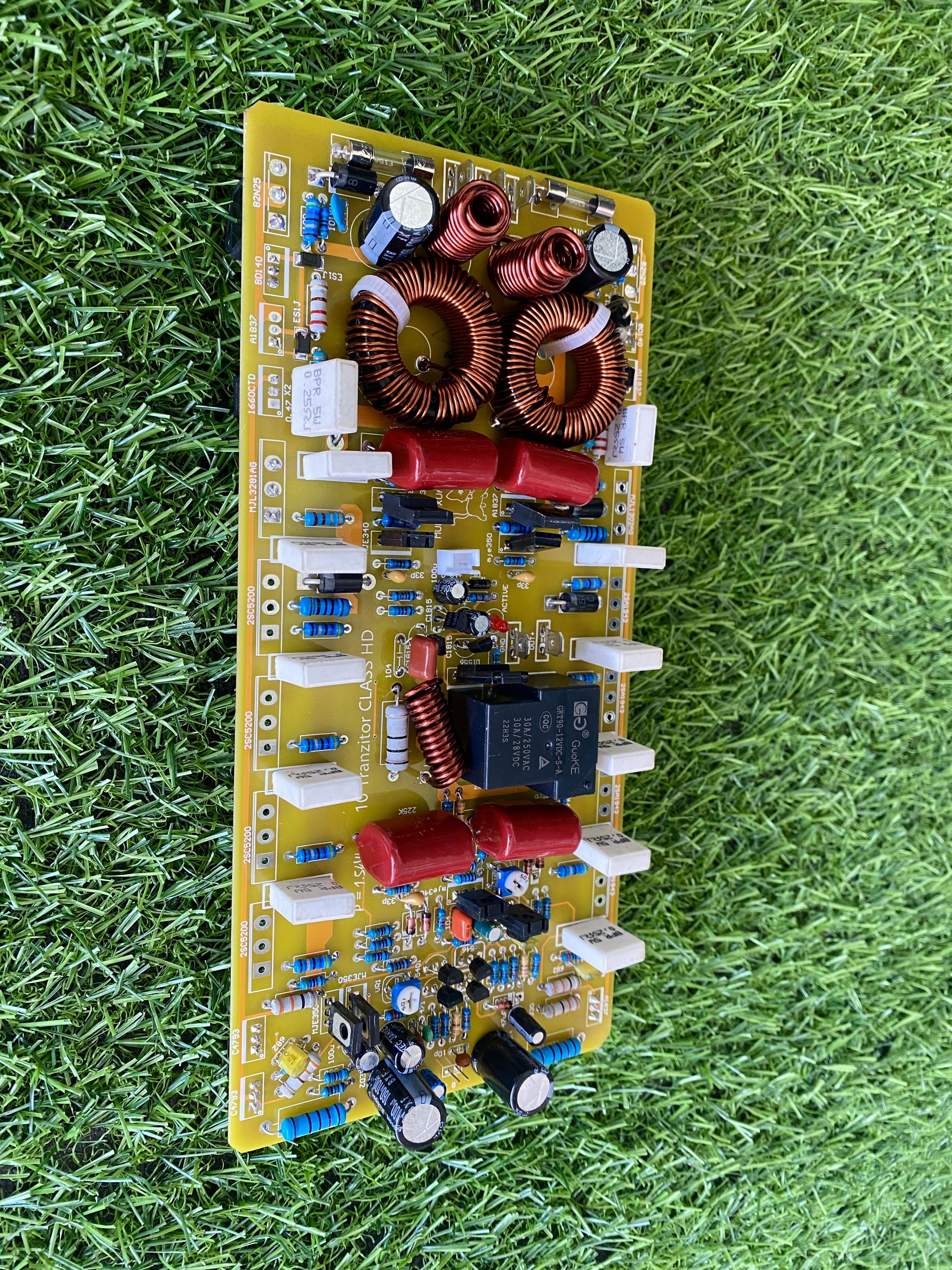 Mạch Công Suất class HD 10 tranzitor 1500W