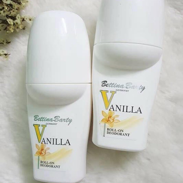 Lăn Khử Mùi Hương Nước Hoa Vanilla Bettina 50Ml Florence Store Ngăn Mùi Cơ Thể