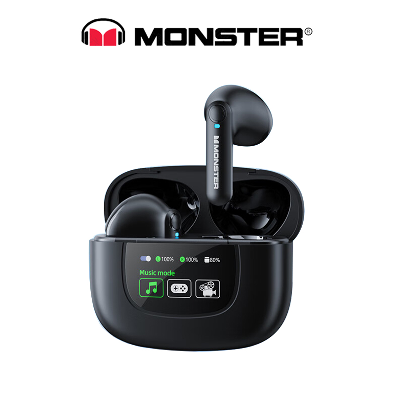 Monster XKT20 Bluetooth 5.4 Bluetooth Tai nghe không dây chất lượng âm thanh HIFI cảm ứng thông minh