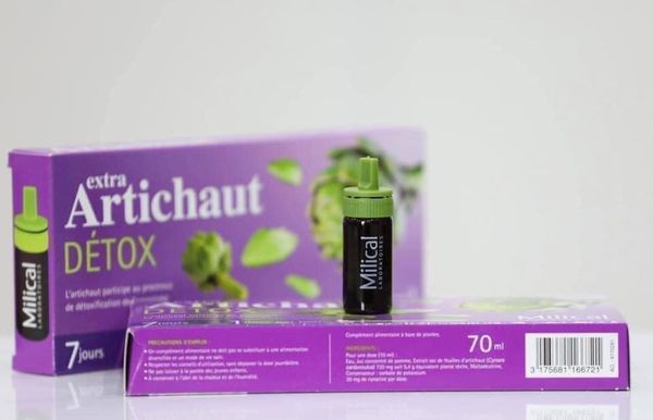 Thải Độc Gan Extra Artichaut Detox Liệu Trình 7 Ngày - Hàng Pháp Xuất Đức.