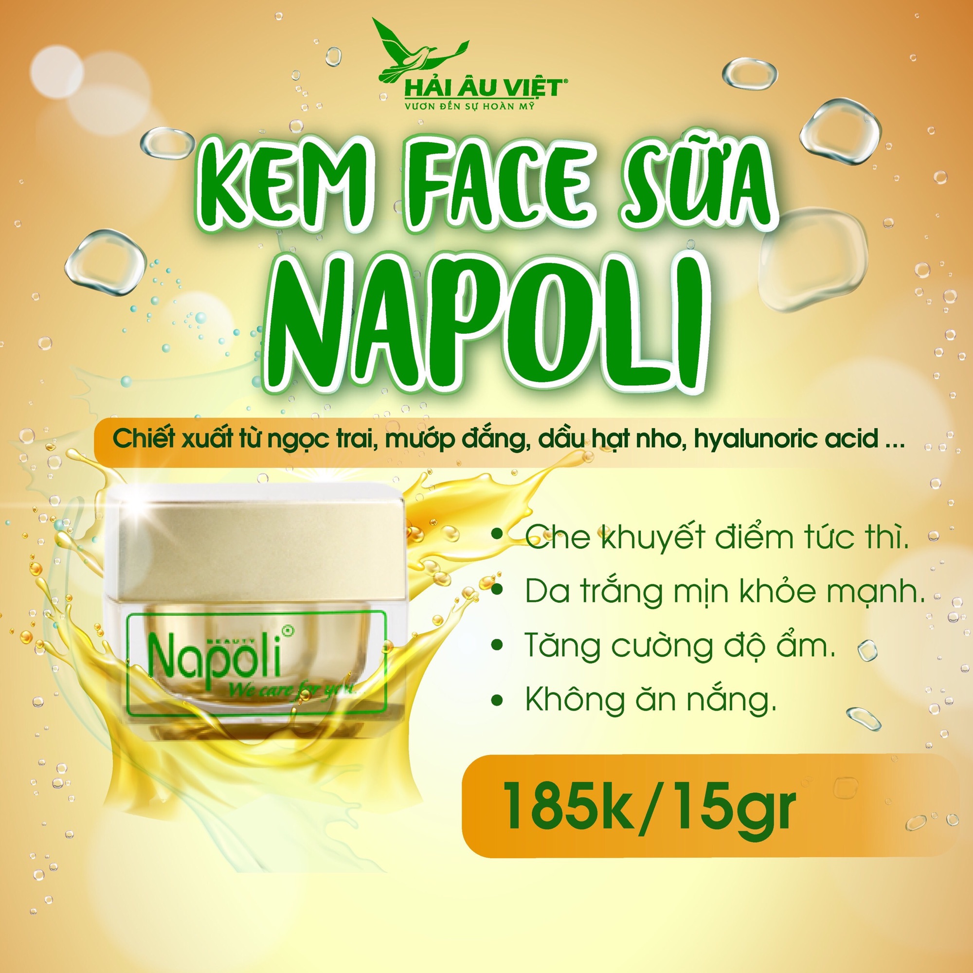 Kem Face Sữa Chua Napoli