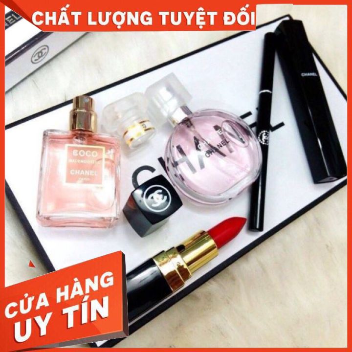 [Hàng Hot] Combo Nước Hoa Nữ Với Son Môi - Hiện Đại Và Toát Lên Khí Chất Sang Trọng Quyến Rũ - Bảo Hành 6 Tháng - 1 Đổi 1