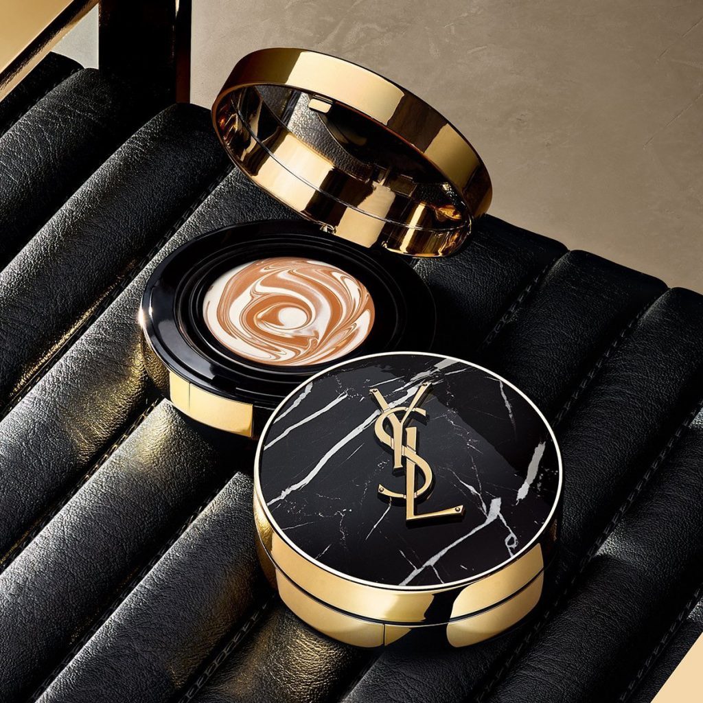 [New 2021] Phấn Nước Ysl Encre De Peau Marble Essence Cream Pact Cushion Compact Foundation 2021