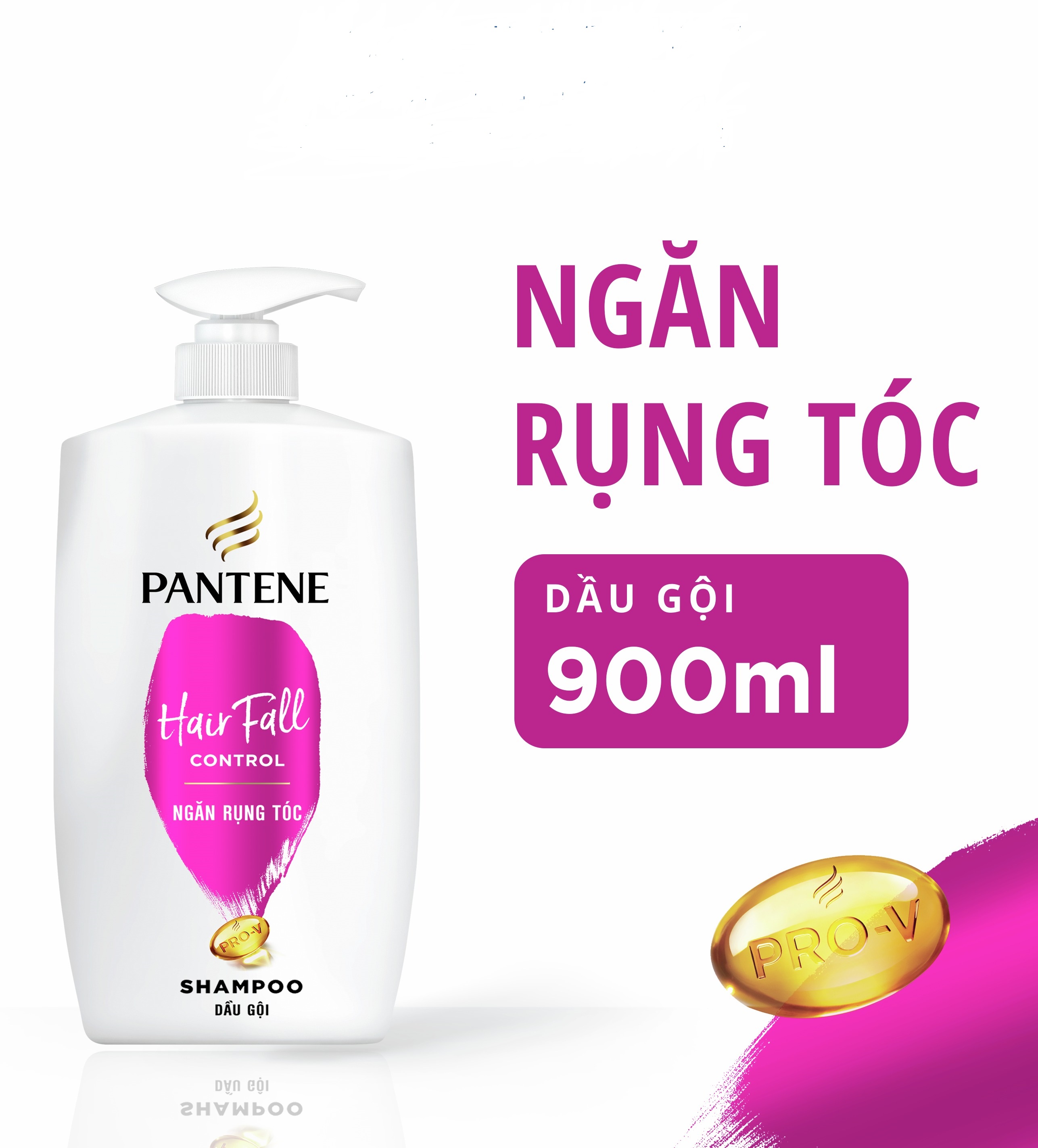 [HCM]Dầu gội Pantene Ngăn rụng tóc 900ml