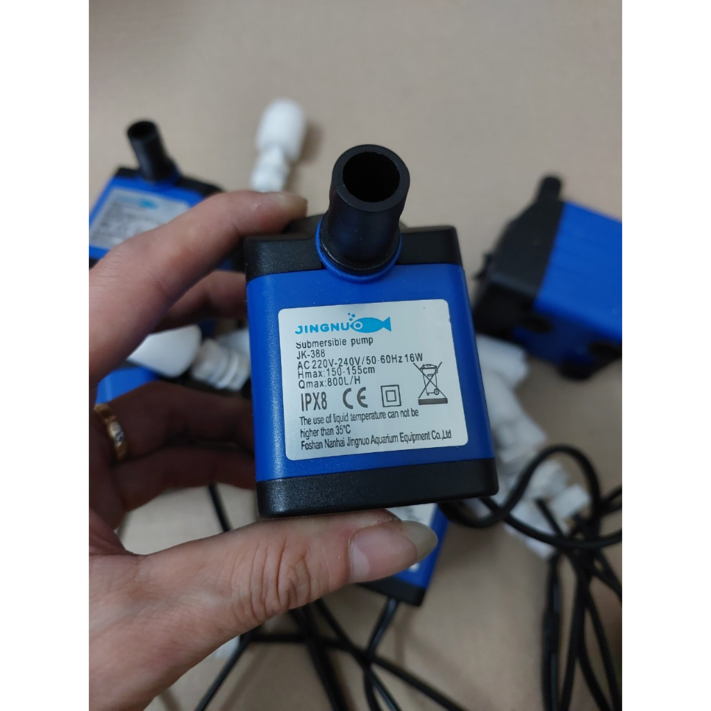 Bơm Quạt Điều Hòa Hơi Nước Có Phao Chống Cạn 16W Của Hút Bên Cạnh - Bơm Chìm Cho Quạt