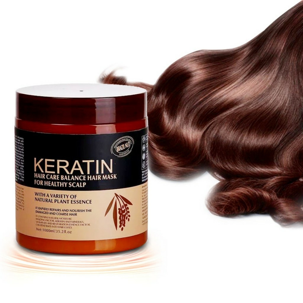 Kem Ủ Tóc Keratin Han Quốc 1000Ml Thơm Mươt